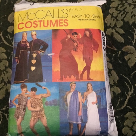 McCalls 2895 all sizes Halloween costume- cave people/ Roman’s.- devil- king - Picture 2 of 6